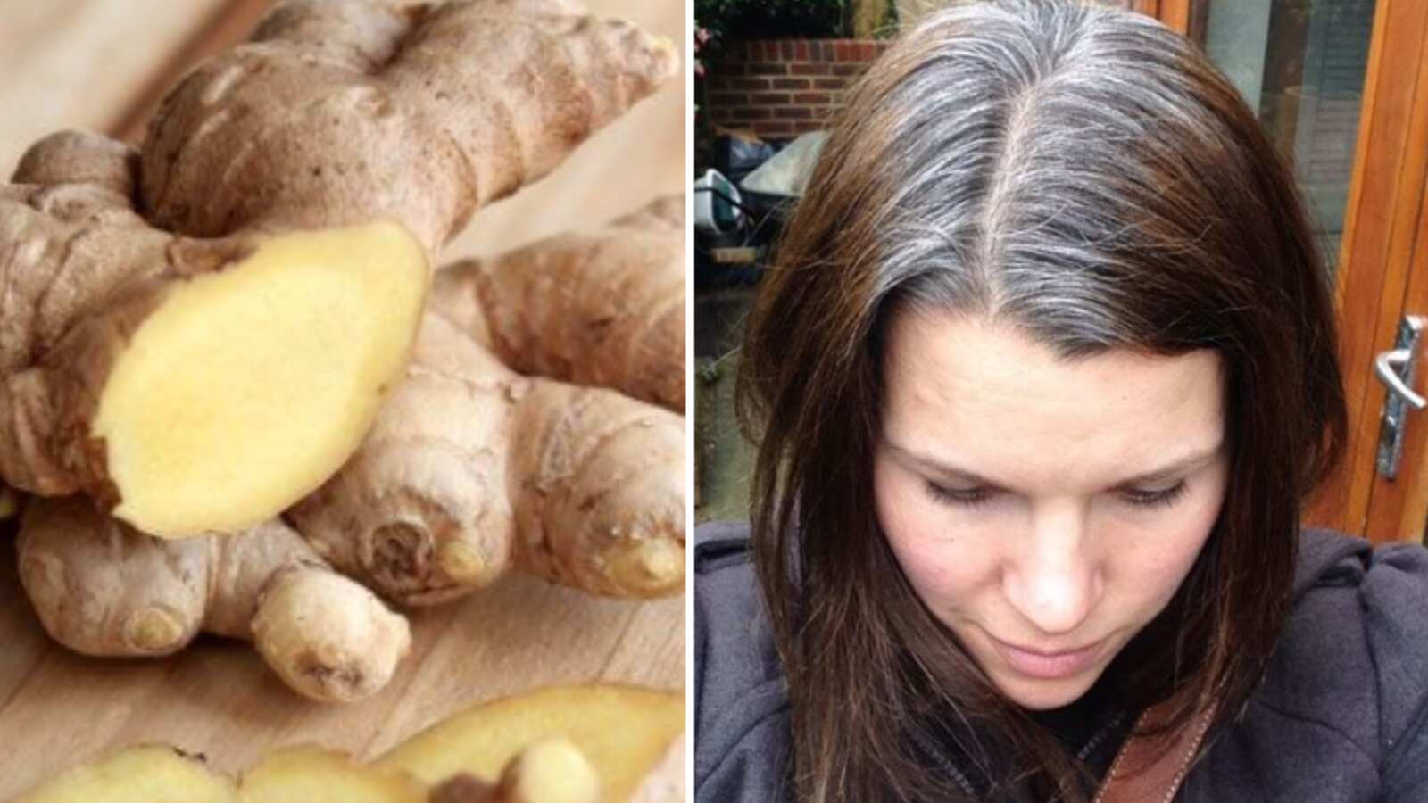 Tinte natural de jengibre