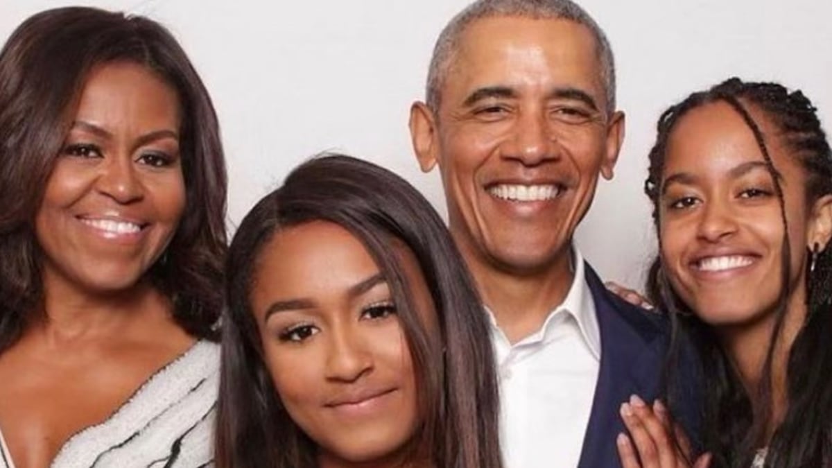 Michelle Obama y sus hijas