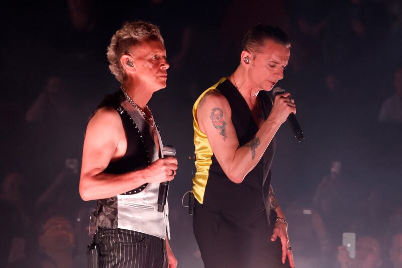 Depeche Mode a solo unos días del primero de tres conciertos en el Foro Sol.