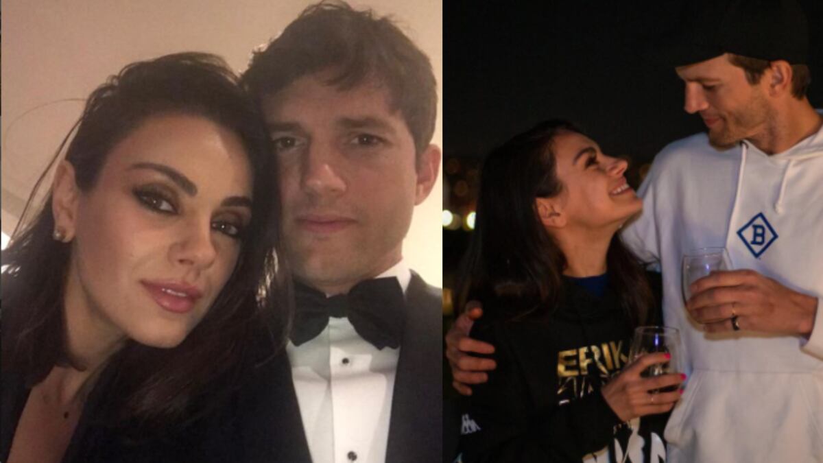 Ashton Kutcher y Mila Kunis formaron una familia con sus dos hijos Wyatt y Dimitri.