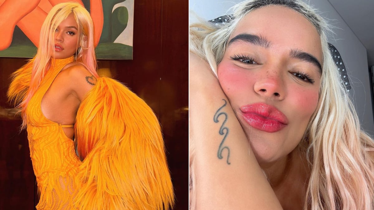 Una influencer reveló el secreto detrás de las mejillas sonrojadas de Karol G.