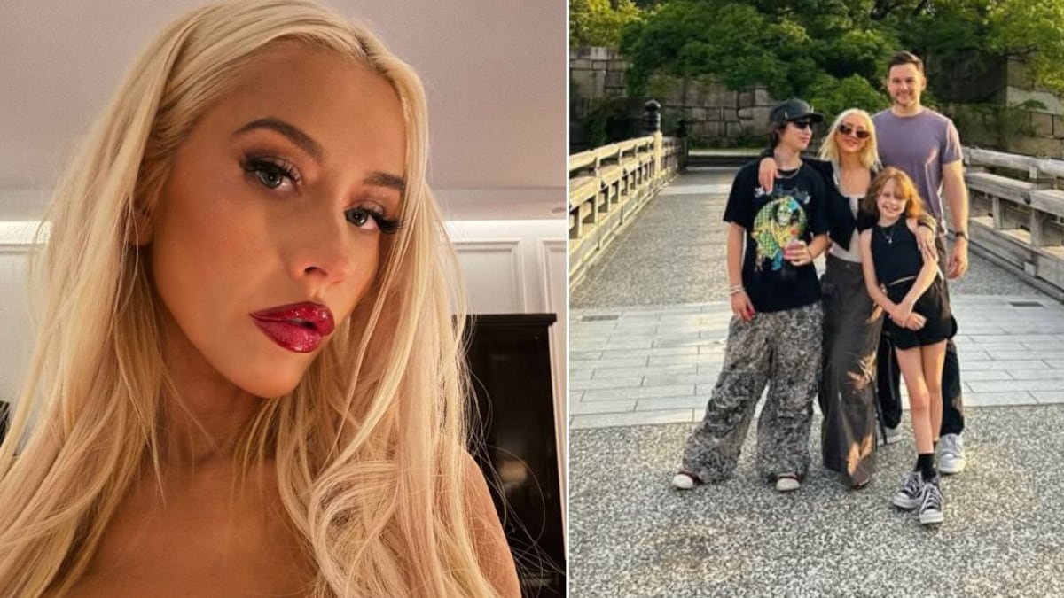 Christina Aguilera tiene dos hijos que son su adoración y motor de vida