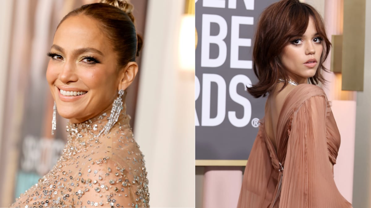 Jennifer Lopez y Jenna Ortega usaron el flequillo que será tendencia este 2024.