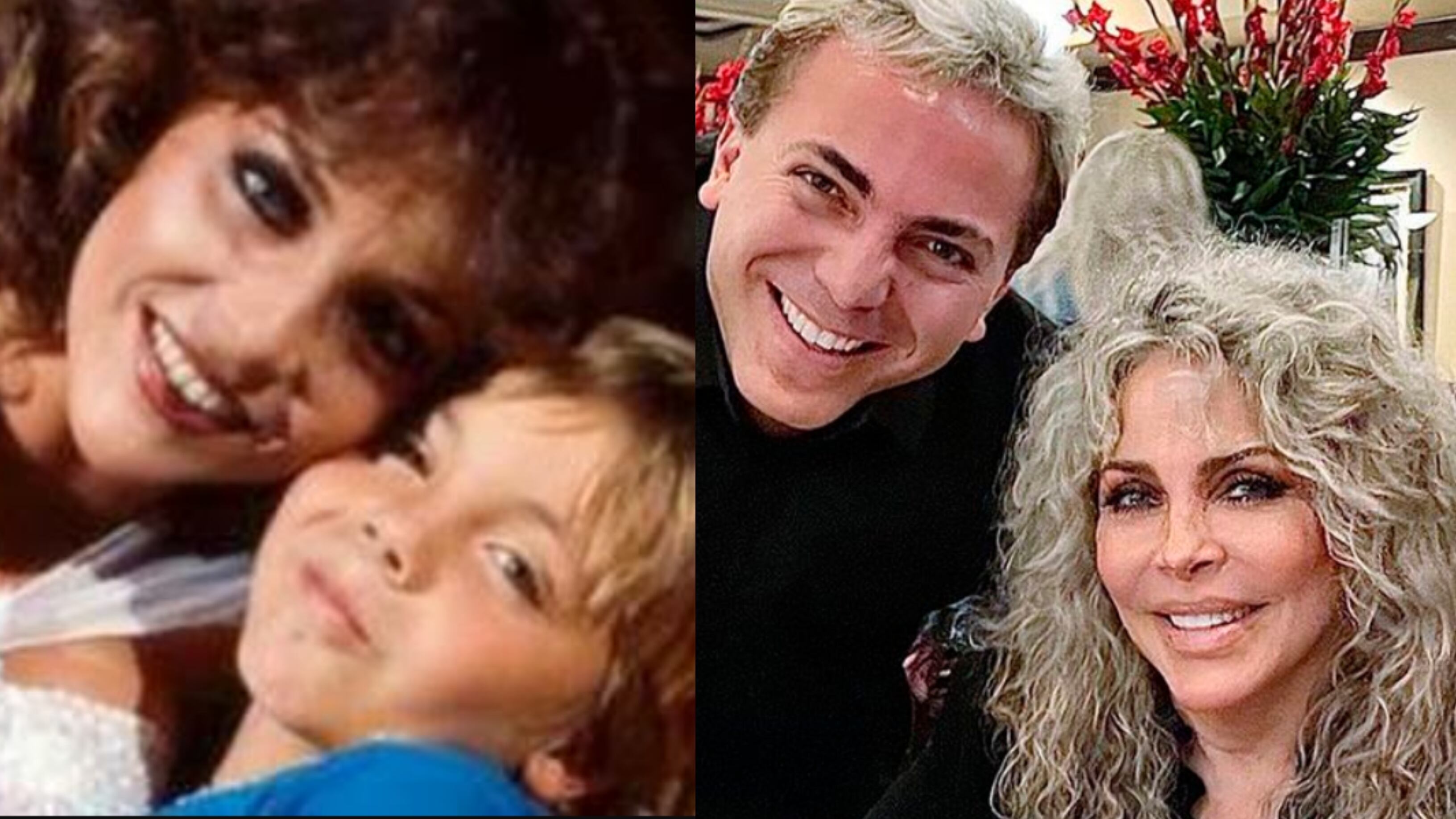 Verónica Castro y su hijo Cristian siempre han sido muy unidos