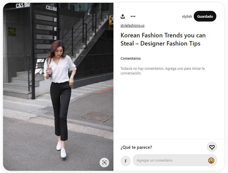 Los tenis aportan un toque cool a cualquier look elegante para ir a la oficina