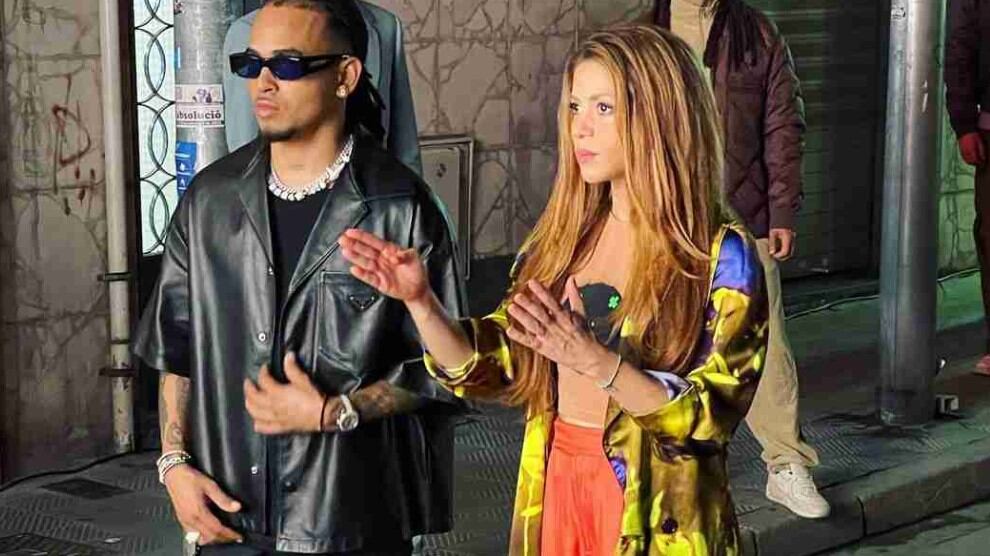 Shakira y Ozuna graban Monotonía