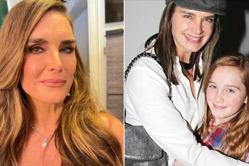 Brooke Shields aparece junto a su hija de 19 años y es idéntica a ella