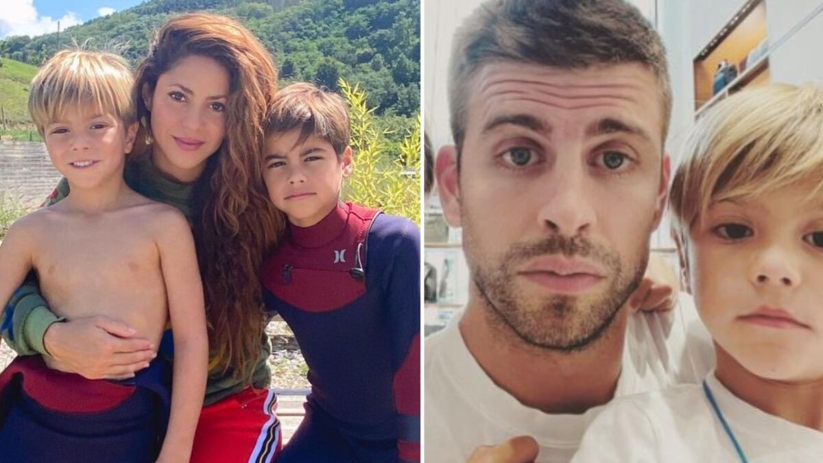 Hijos de Shakira sufren por la indiferencia de sus padres y esta imagen es desgarradora