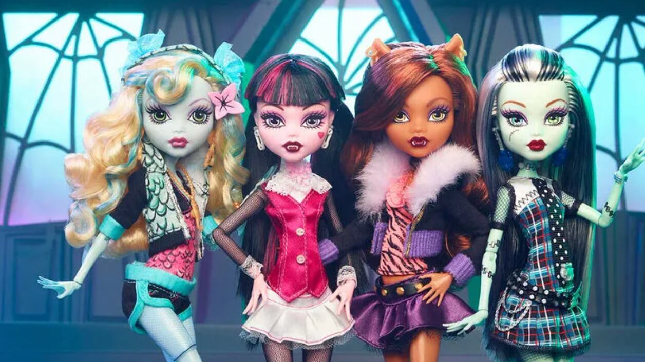 Así lucen las muñecas "Monster High".