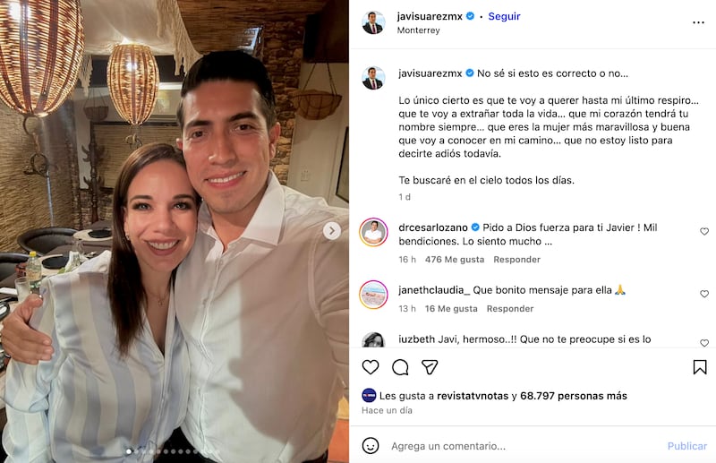 Débora Estrella y Javier Suárez