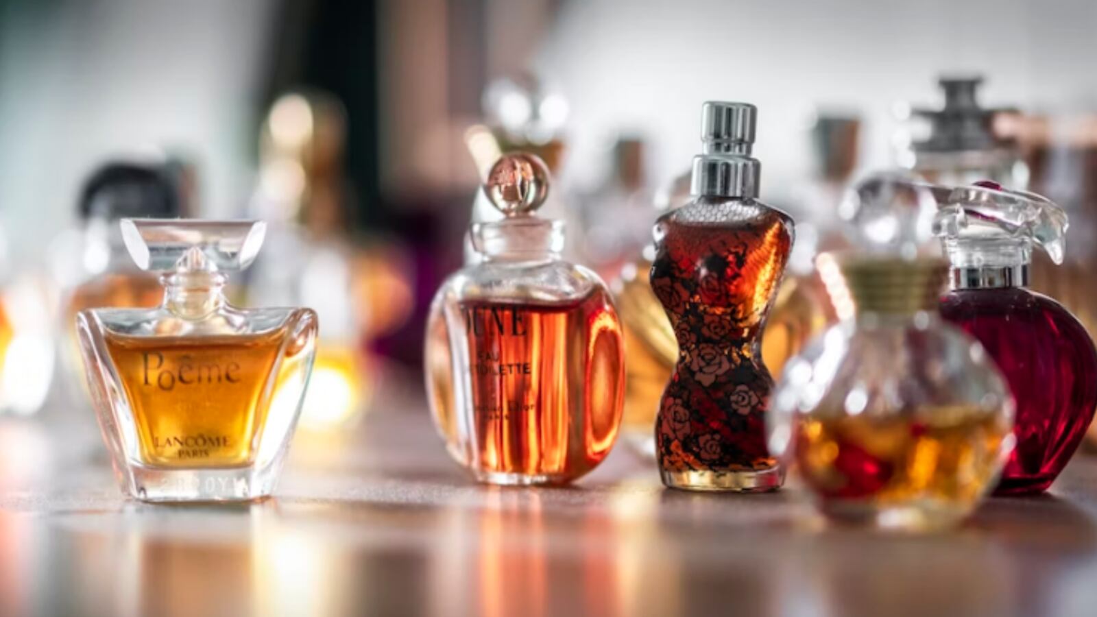 Perfumes con olor a rosas