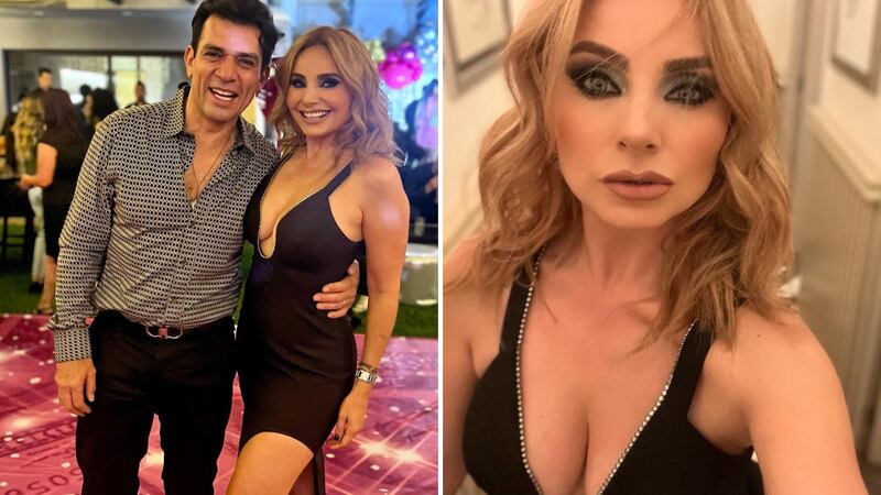 La actriz siempre es atinada al vestir. Ahora imitó a JLo con un sensual vestido con pronunciado escote.