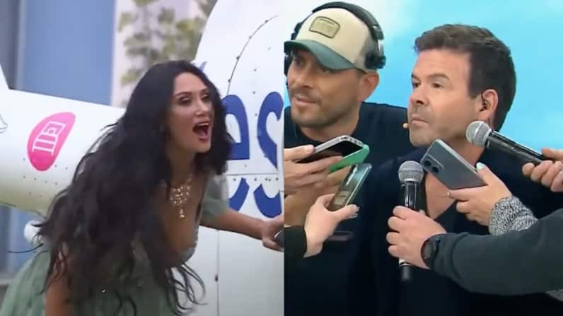 Pamela Díaz y Nacho Gutiérrez | Captura: Canal 13