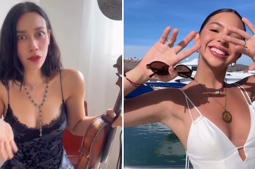 ¿Ángela Aguilar ahora toca el violín? La verdad detrás de la imagen que desató furor en redes
