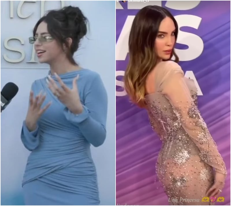 Belinda y Ángela Aguilar