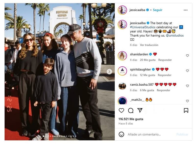 Jessica Alba y Cash Warren fueron vistos juntos por última vez en la celebración del cumpleaños 7 de su hijo menor