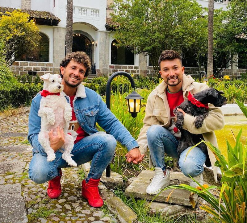 Familia diversa de Diego y Andrés