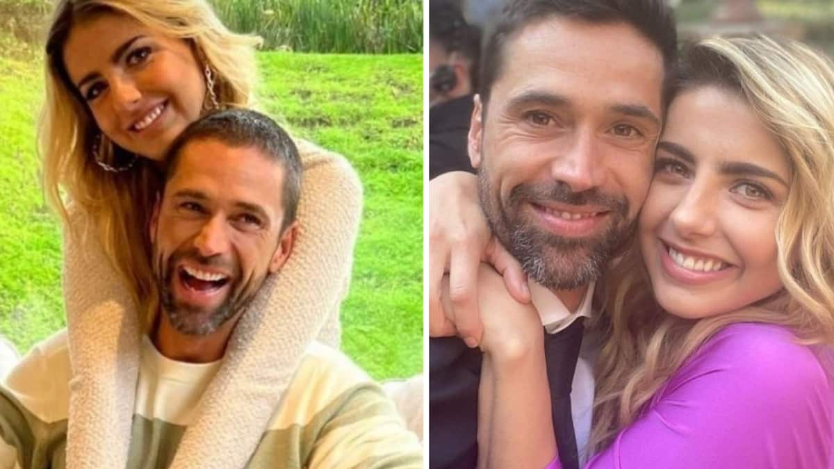 Michelle Renaud y Matías Novoa