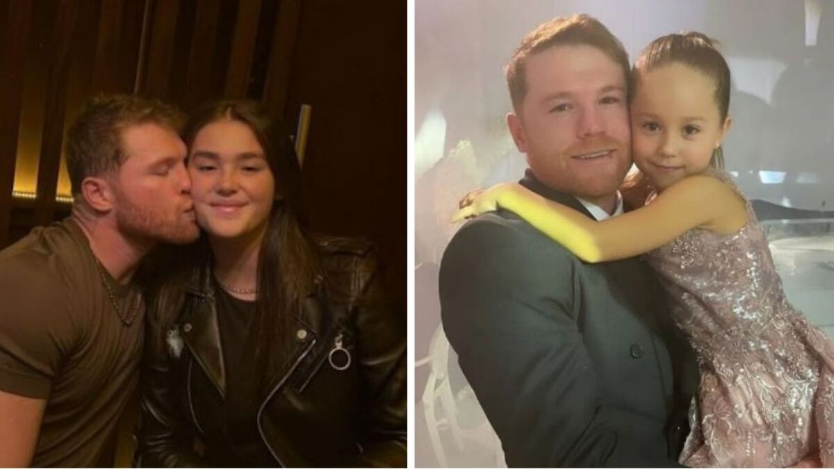 El boxeador Saúl ‘Canelo’ Álvarez, celebró a lo grande los 15 años de su hija Emily Cinnamon y su pequeña María Fernanda se robó el show