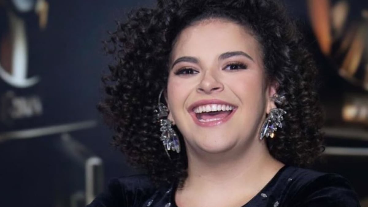 Este fue el aplaudido look de Lucero Mijares en ‘Juego de Voces’.