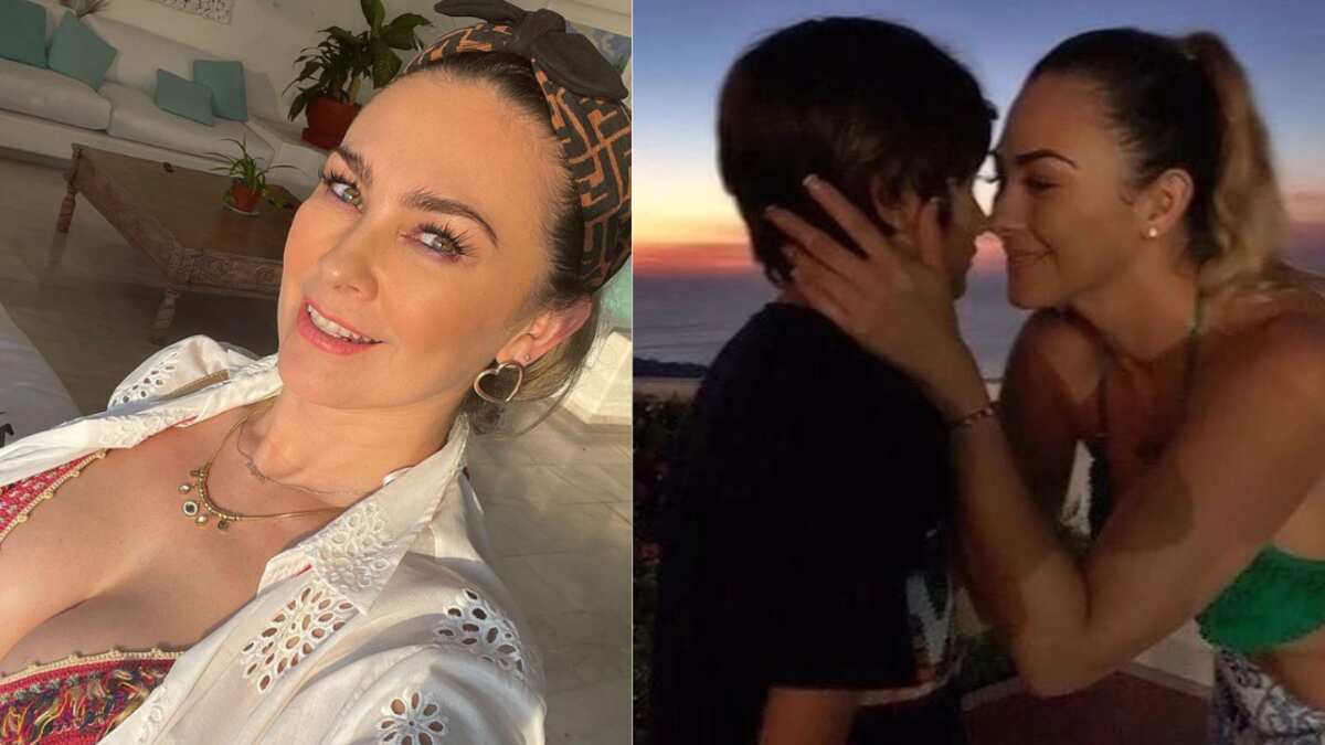 Aracely Arámbula festejó el cumpleaños 17 de su primogénito y fotos inéditas de sus hijos con Luis Miguel salieron a la luz.