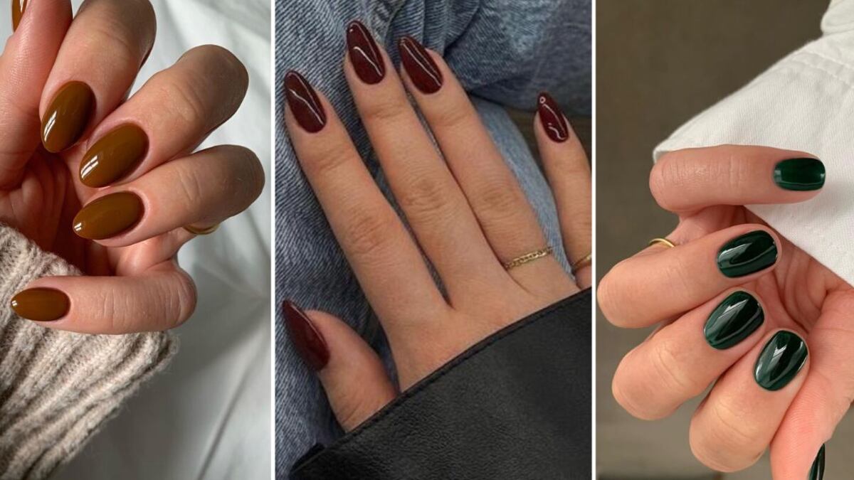 Las uñas de charol son sofisticadas y simples