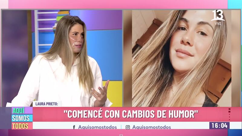 Laura Prieto en "Aquí Somos Todos"