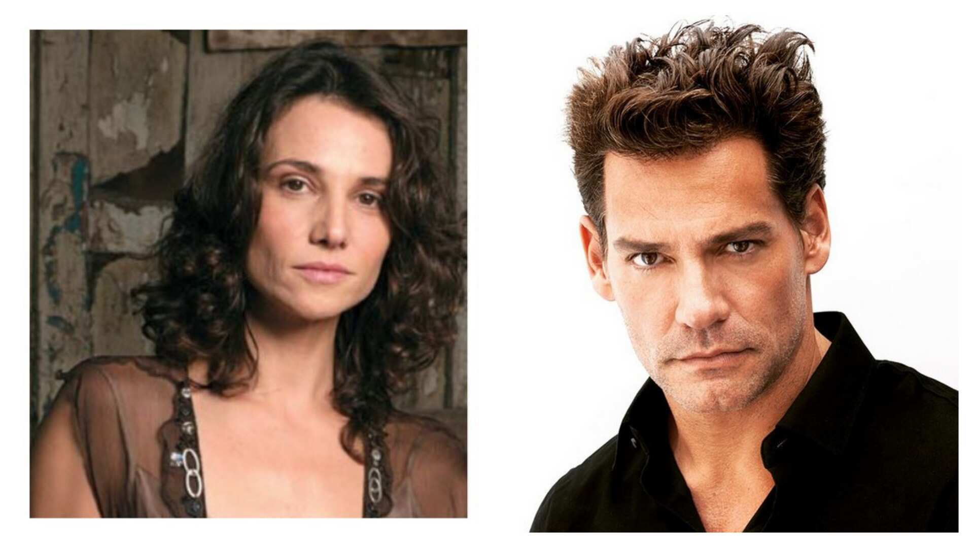 Aline Kuppenheim y Cristián de la Fuente