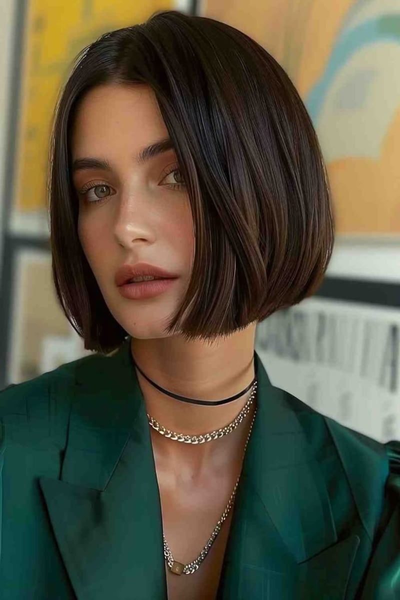 Corte de pelo box bob para embarazadas
