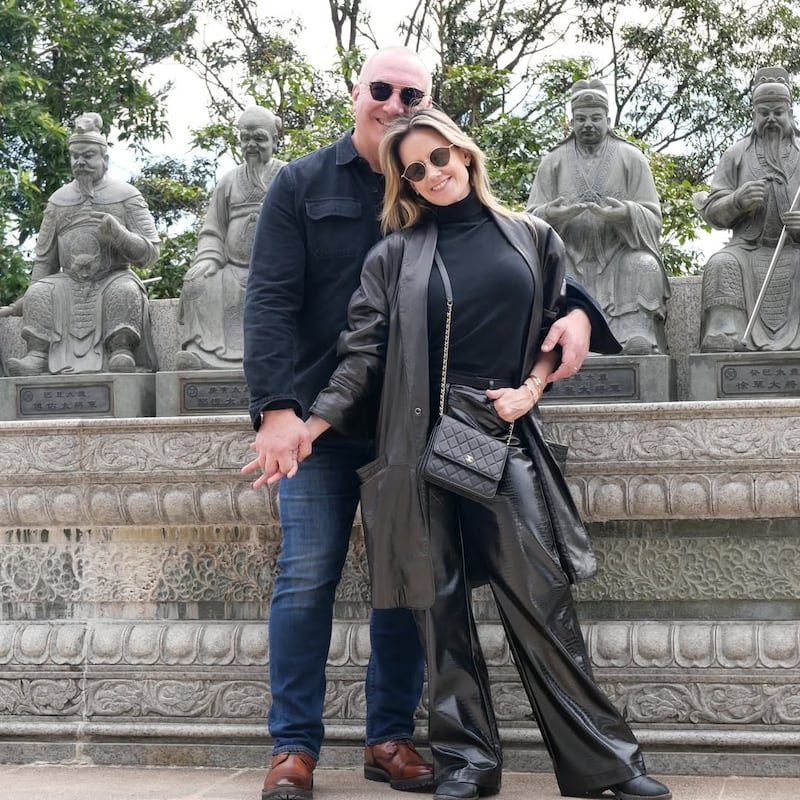 Altair Jarabo presumió su viaje a Hong Kong junto a su esposo Frédéric García