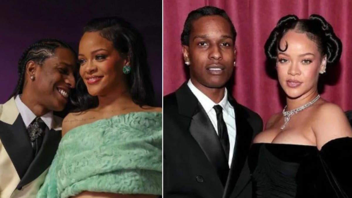 Rihanna confiesa que ver a ASAP Rocky en su papel de papá, la prende