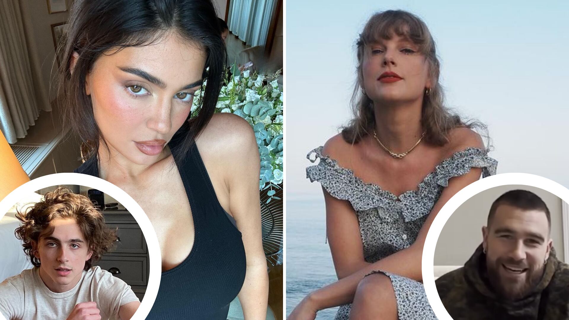 Taylor Swift se dio una oportunidad con Travis Kelce, mientras que Kylie Jenner volvió a encontrar el amor en Timothée Chalamet.
