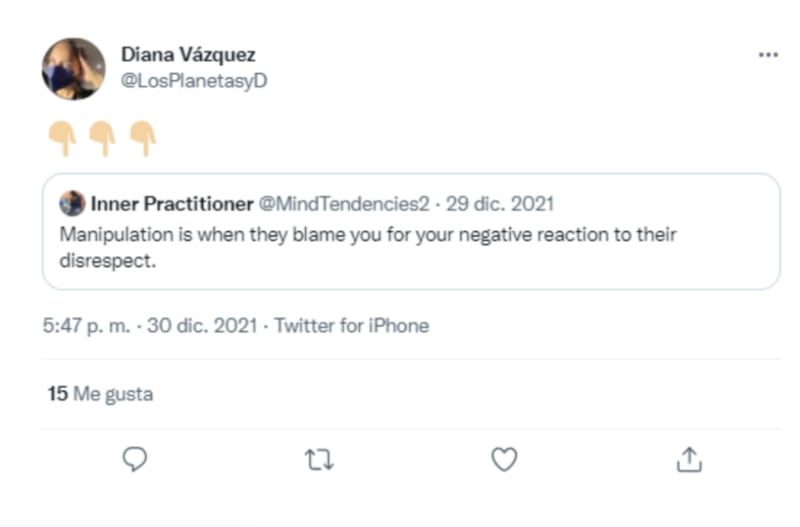 Diana Vázquez publica tweet para Poncho Herrera