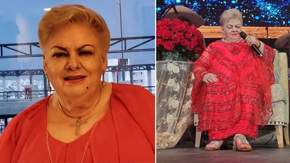 La oficina de representación de Paquita la del barrio esclareció los rumores sobre su salud con este comunicado