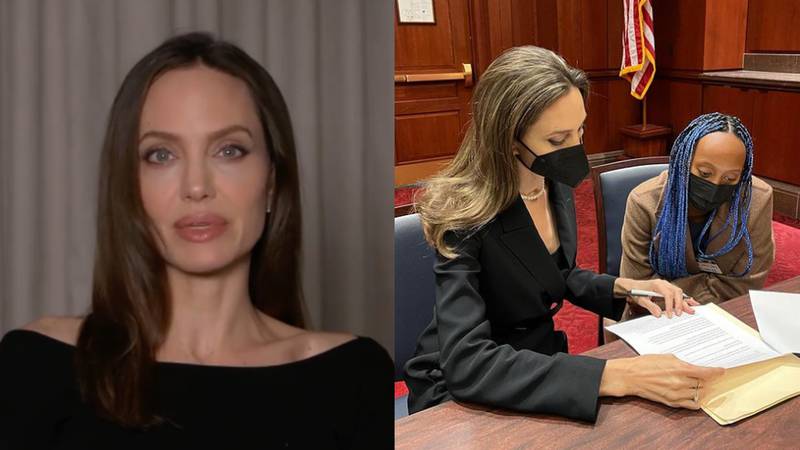 Angelina Jolie y su emotiva foto con Zahara que prueba que el amor por hijos adoptados es igual