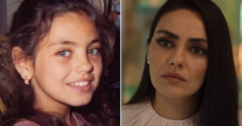 Una foto de Mila Kunis en su niñez y otra en 'Luckiest Girl Alive'