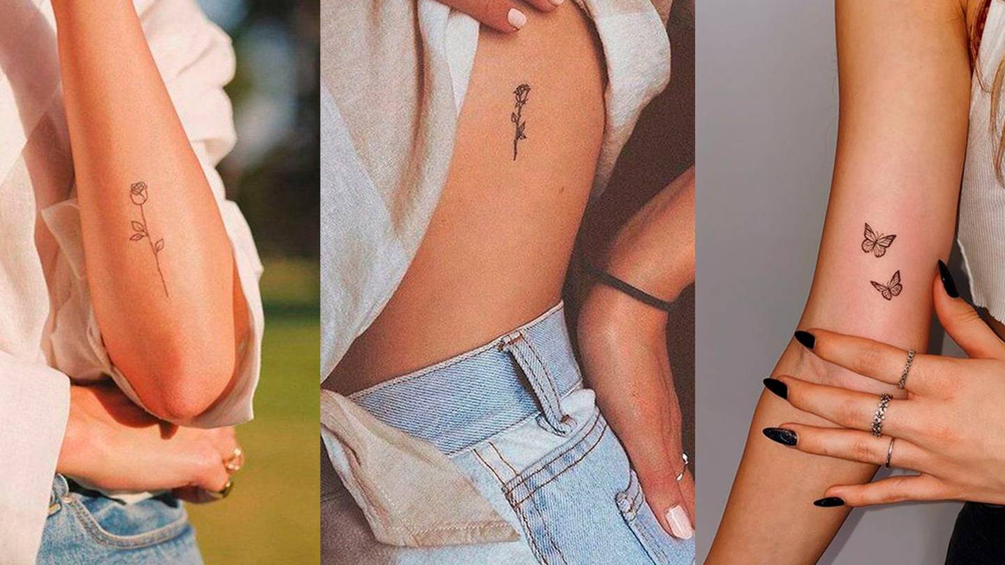 Tatuajes elegantes, minimalistas, y femeninos para mujeres de 50