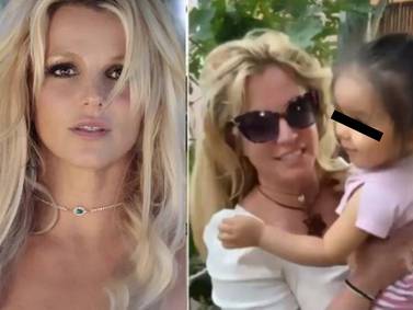 Britney Spears en México besó a una niña en la boca y despertó comentarios negativos