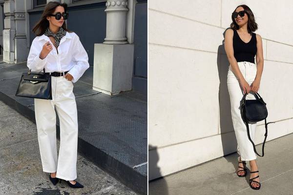 Jeans blancos: 5 formas de combinar de manera elegante estos pantalones durante la primavera
