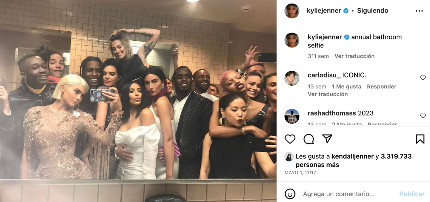 Kylie Jenner rompe selfie  con más likes.